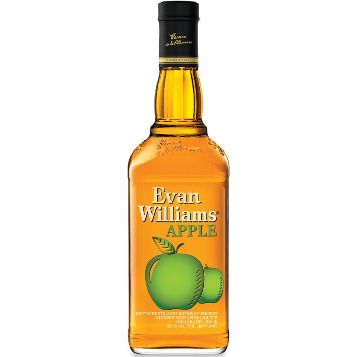 WHISKY EVAN WILLIAMS BOTELLA VIDRIO 1000 CC APPLE 40° - 1