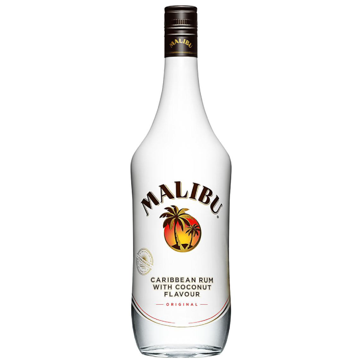 RON MALIBU BOTELLA VIDRIO 750 CC 21° - 1