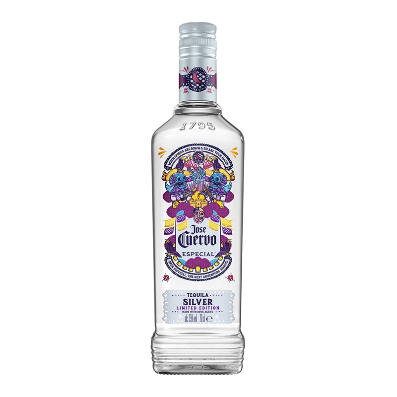 TEQUILA JOSE CUERVO BOTELLA VIDRIO 750 CC BLANCO 40° - 1