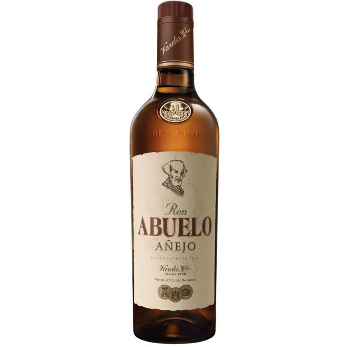 RON ABUELO BOTELLA VIDRIO 750 CC AÑEJO 37.5° - 1