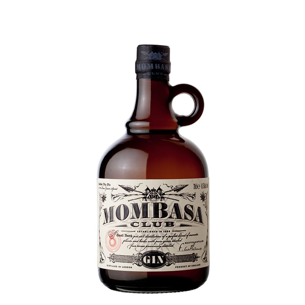 GIN MOMBASA BOTELLA VIDRIO 700 CC CLUB PREMIUM 41.5° - 1