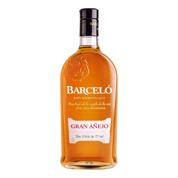 RON BARCELO BOTELLA VIDRIO 700 CC GRAN AÑEJO 37.5° - 1