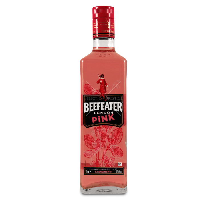 GIN BEEFEATER BOTELLA VIDRIO 750 CC PINK 37.5° - 1