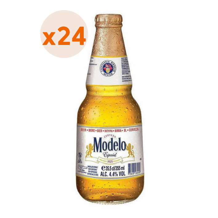 24X CERVEZA MODELO ESPECIAL BOTELLIN 4,5° 355CC - 1