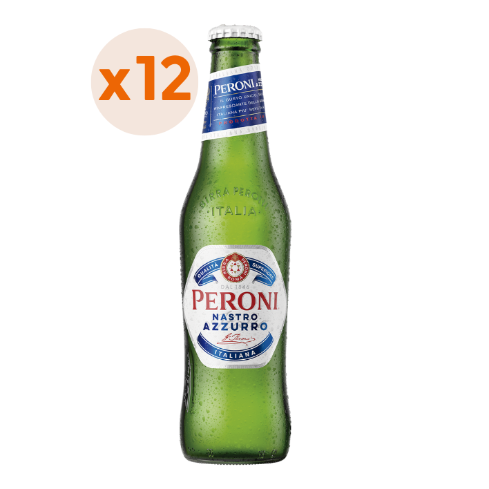 CERVEZA PERONI LAGER BOTELLA 330 CC 12 UN 5.1° - 1