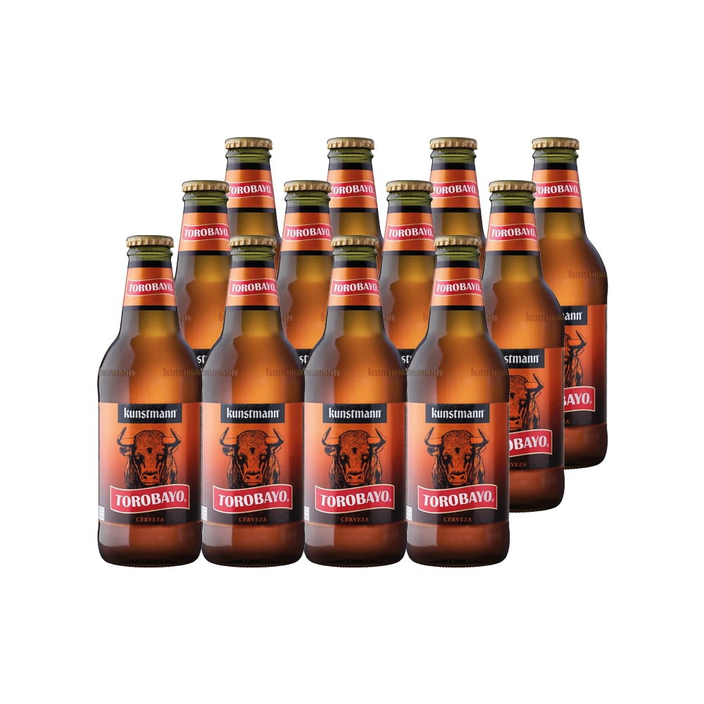 CERVEZA KUNSTMANN PALE ALE BOTELLA 330 CC 12 UN TOROBAYO 5° - 1