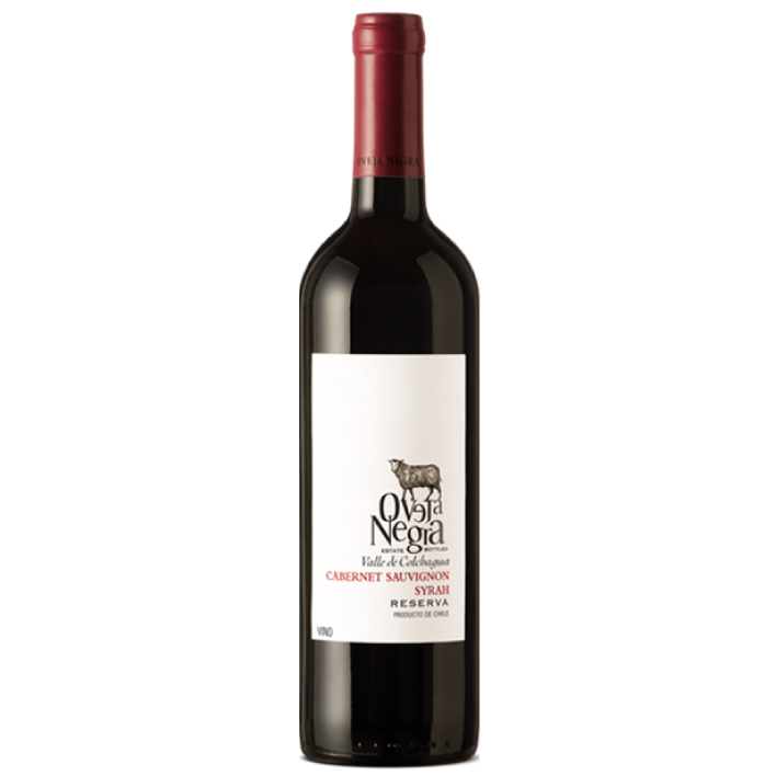 VINO OVEJA NEGRA RESERVA CHARDONNAY VIOGNIER 14° 750CC - 1