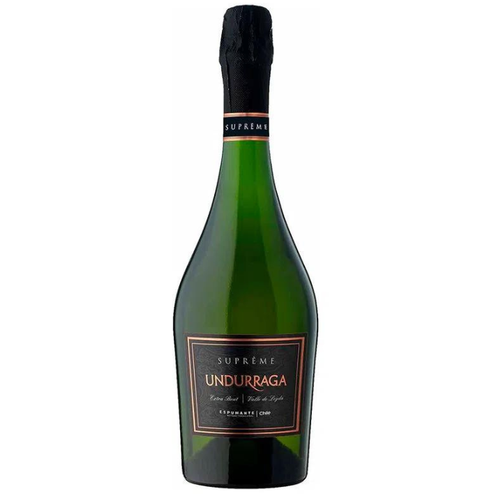 ESPUMANTE CHARDONNAY UNDURRAGA BOTELLA VIDRIO 750 CC SUPREME EXTRA BRUT 12° - 1