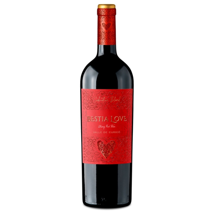 VINO TINTO ENSAMBLE BESTIA WINES BOTELLA VIDRIO 750 CC LOVE SEDUCTION BLEND 14° - 1