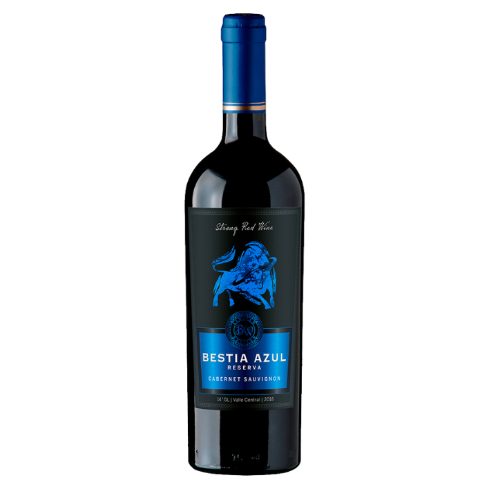 VINO BESTIA AZUL RESERVA SUPERIOR CABERNET 750CC - 1