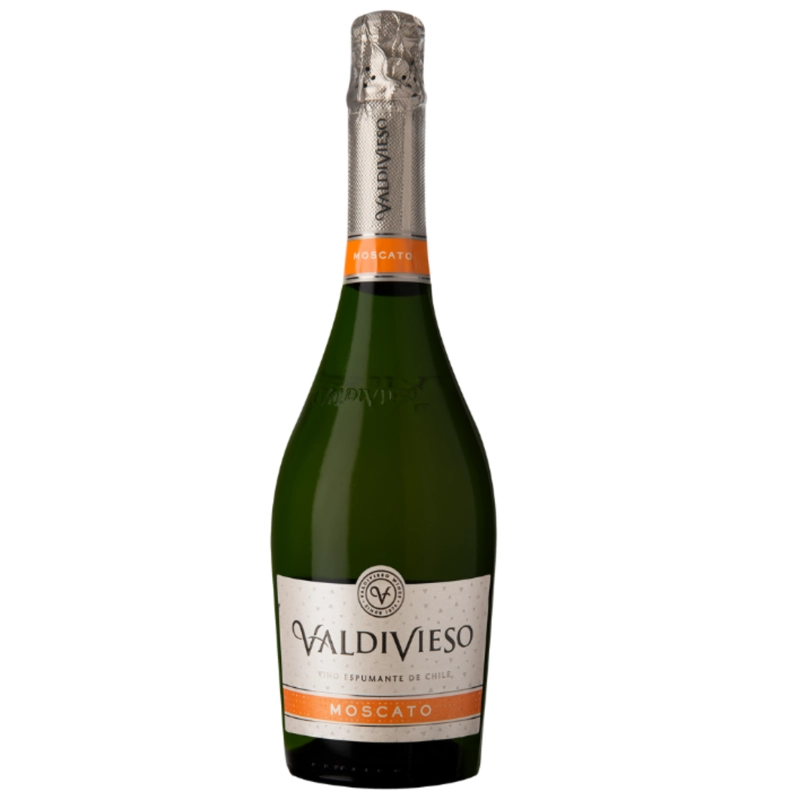 ESPUMANTE CHARDONNAY VALDIVIESO BOTELLA VIDRIO 750 CC MOSCATO 12° - 3