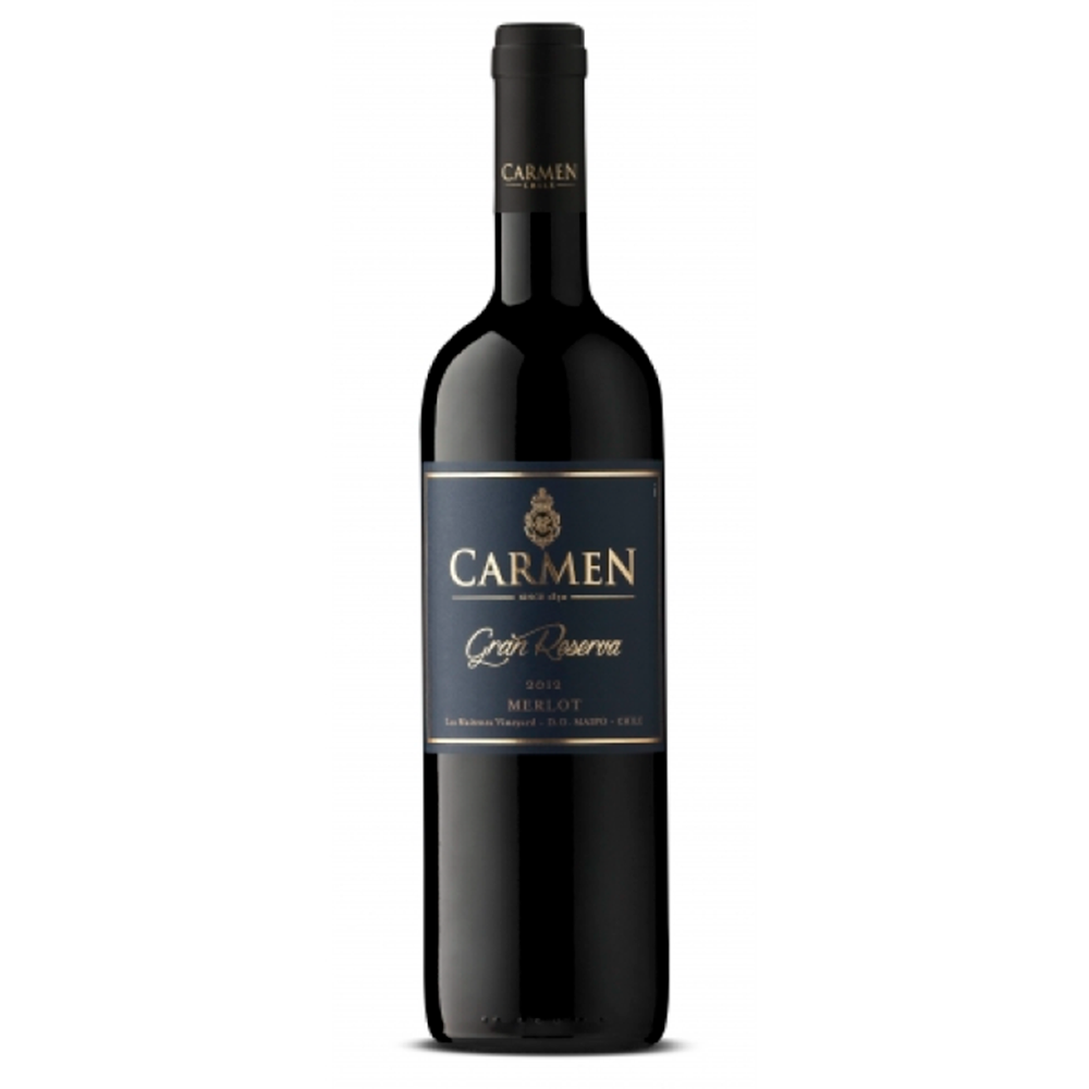 VINO TINTO SYRAH CARMEN BOTELLA VIDRIO 750 CC GRAN RESERVA 14° - 1