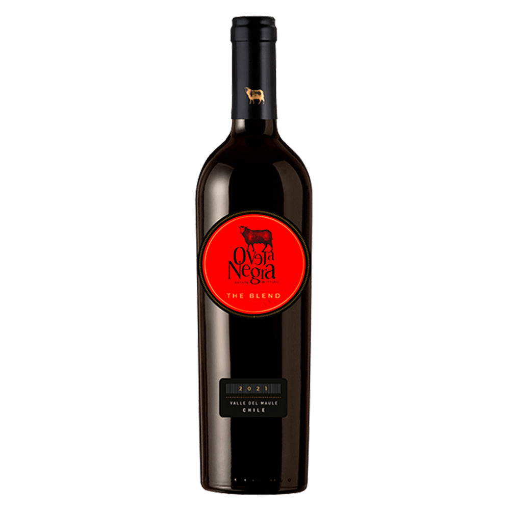 VINO TINTO ENSAMBLE OVEJA NEGRA BOTELLA VIDRIO 750 CC THE BLEND 13.5° - 1