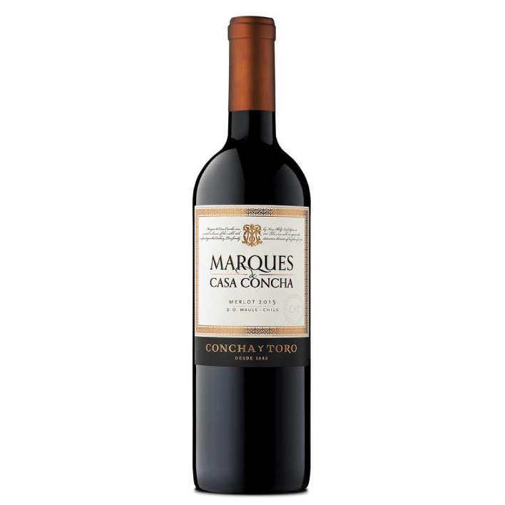 VINO CONCHA Y TORO MARQUE S DE CASA CONCHA MERLOT 14° 750CC - 1