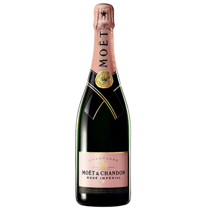 ESPUMANTE CHARDONNAY MOET CHANDON BOTELLA VIDRIO 750 CC MOET&CHANDON ROSÉ IMPERIAL BRUT 12° - 1