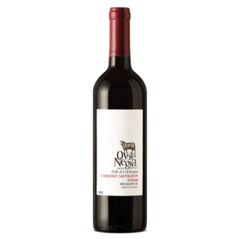 VINO OVEJA NEGRA RESERVA CABERNET SAUVIGNON SYRAH 13° 750CC - 1