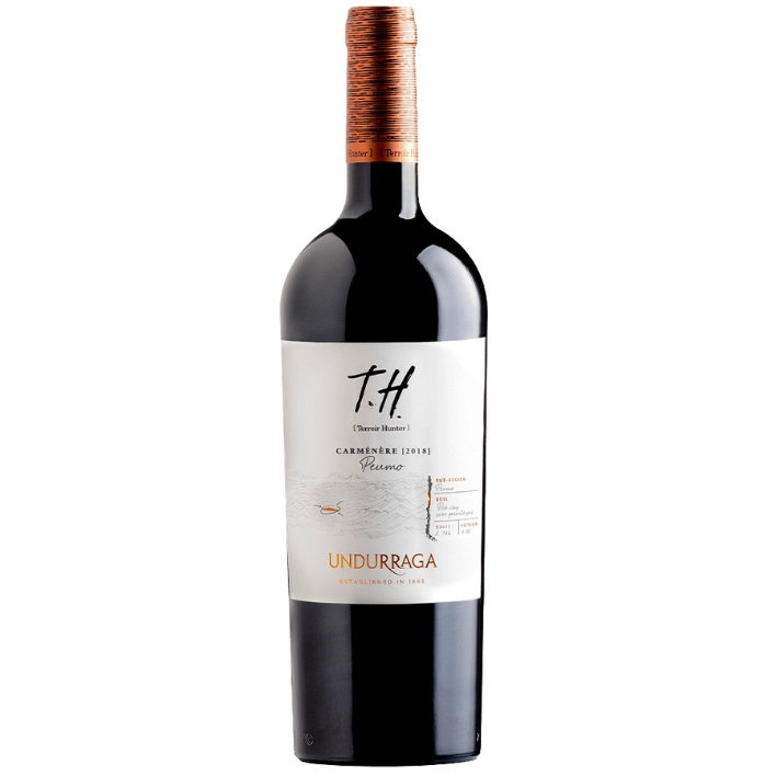 VINO UNDURRAGA TH PEUMO CARMENERE 14° 750CC - 1
