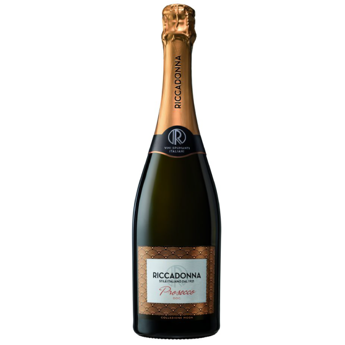 ESPUMANTE CHARDONNAY RICCADONNA BOTELLA VIDRIO 750 CC PROSECCO 11° - 1