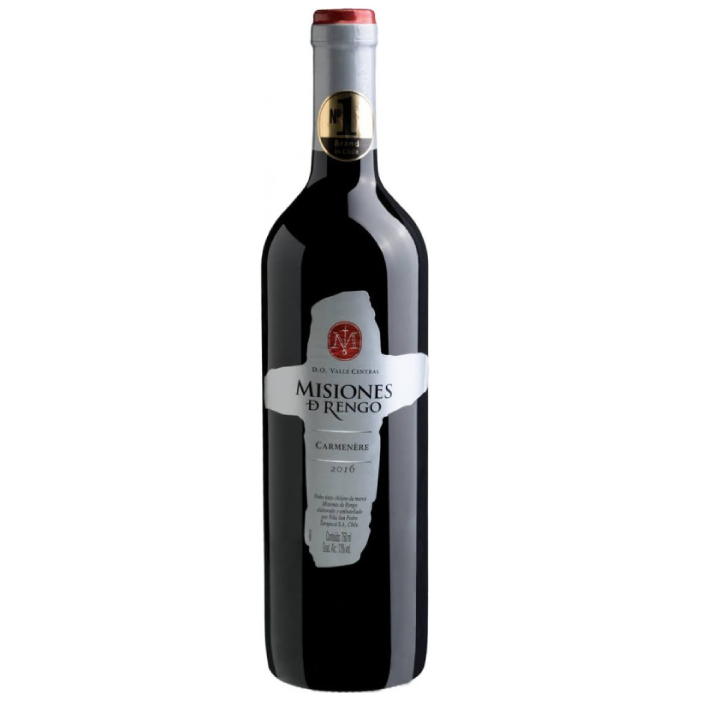 VINO MISIONES DE RENGO VARIETAL CARMENERE 12,5° 750CC - 1