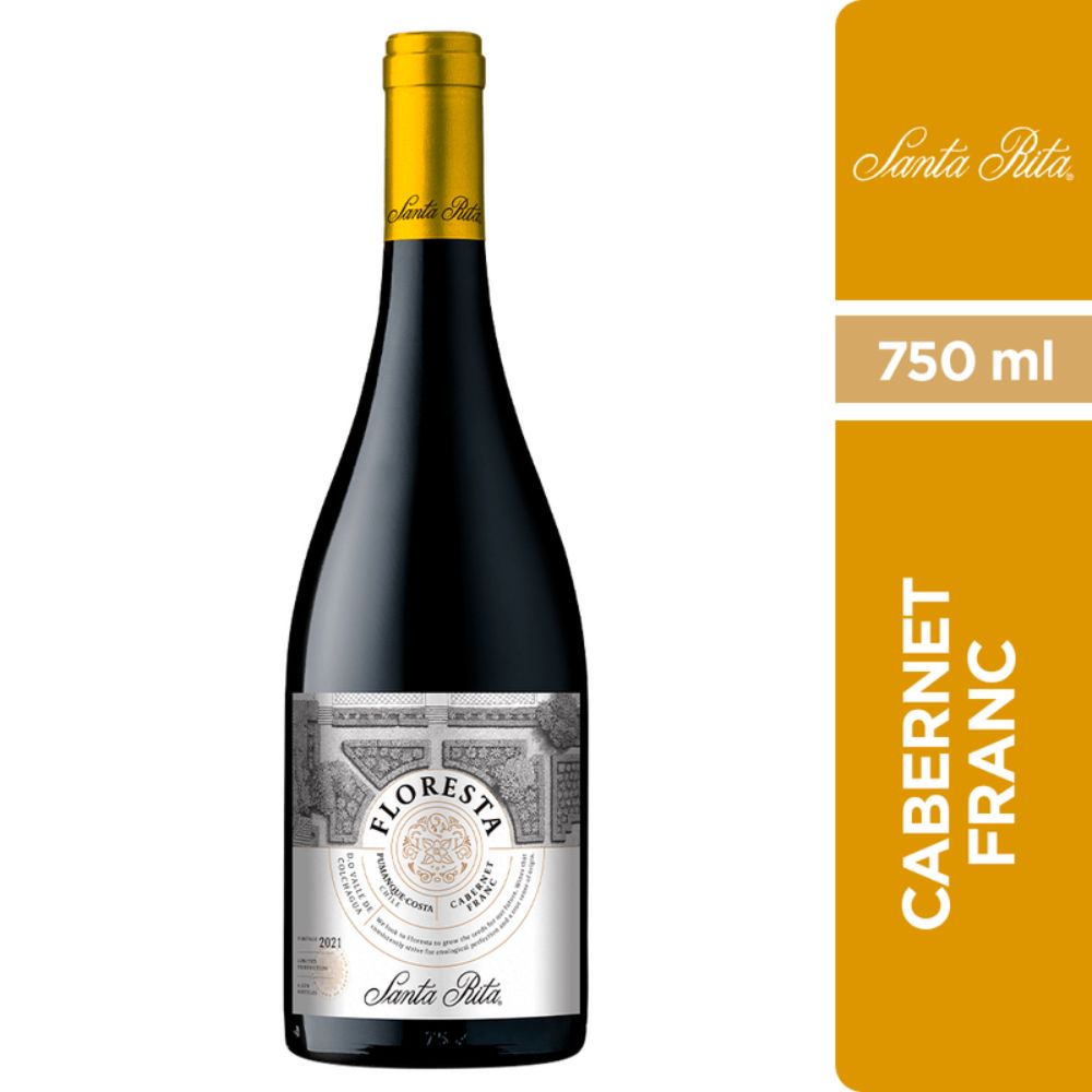 VINO SANTA RITA FLORESTA CABERNET FRANC 14° 750CC - 1