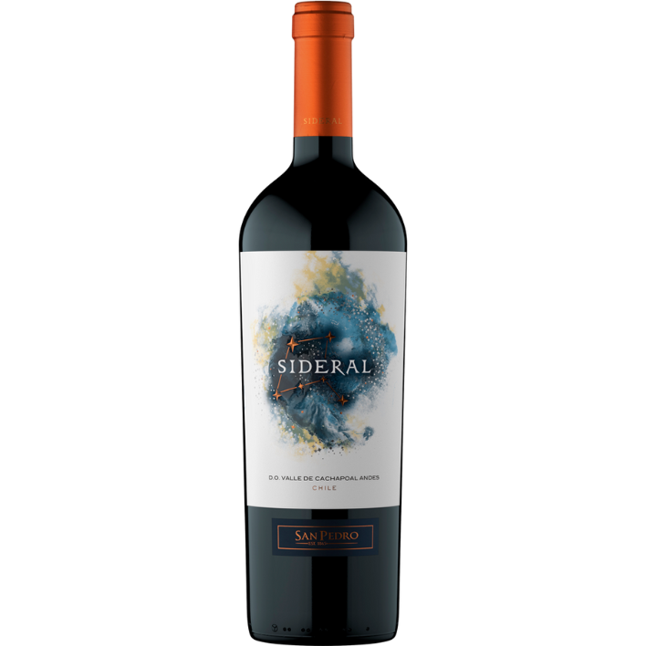 VINO TINTO ENSAMBLE SAN PEDRO BOTELLA VIDRIO 750 CC SIDERAL ENSAMBLAJE 14° PREMIUM - 1