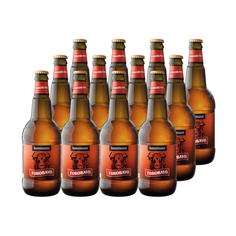 CERVEZA KUNSTMANN PALE ALE BOTELLA 500 CC 12 UN TOROBAYO 5° - 1