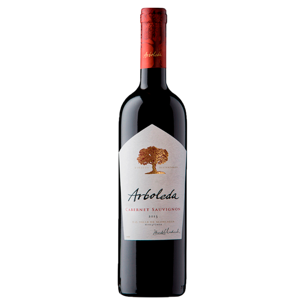VINO TINTO CABERNET SAUVIGNON ARBOLEDA BOTELLA VIDRIO 750 CC 13.5° - 3