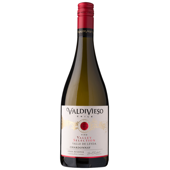 VINO BLANCO CHARDONNAY VALDIVIESO BOTELLA VIDRIO 750 CC GRAN RESERVA VALLEY SELECTION 13.5° GR - 1