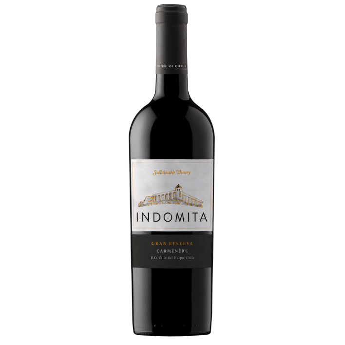 VINO TINTO CARMENERE INDÓMITA BOTELLA VIDRIO 750 CC GRAN RESERVA 14° - 1