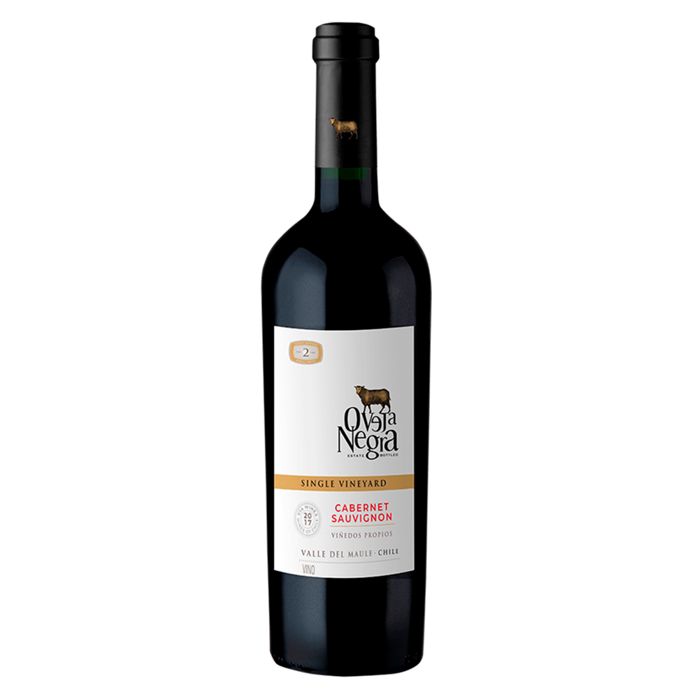 VINO TINTO CABERNET SAUVIGNON OVEJA NEGRA BOTELLA VIDRIO 750 CC SINGLE VINEYARD 13.5° - 1