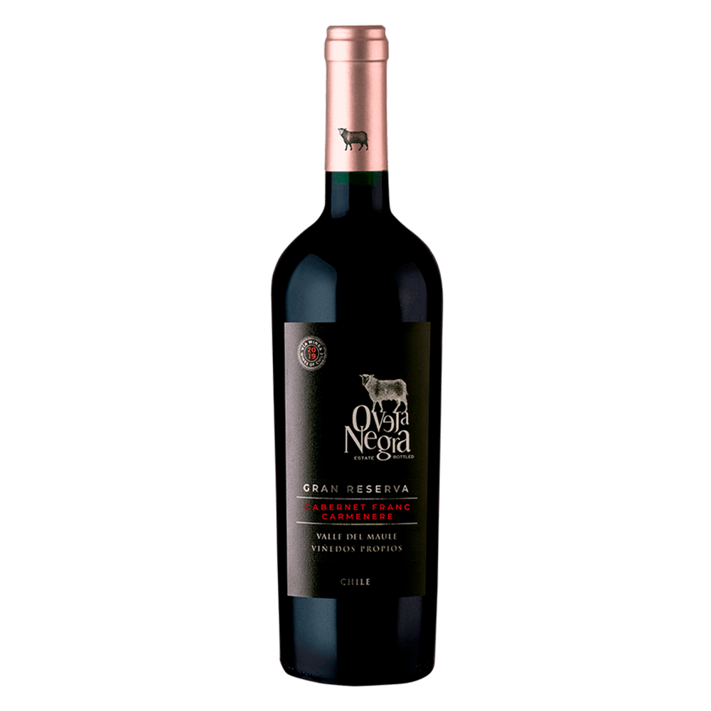 VINO TINTO CARMENERE OVEJA NEGRA BOTELLA VIDRIO 750 CC GRAN RESERVA 13.5° - 1