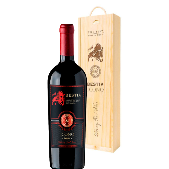 VINO BESTIA ICONO CABERNET SAUVIGNON 14,8° 750CC - 1