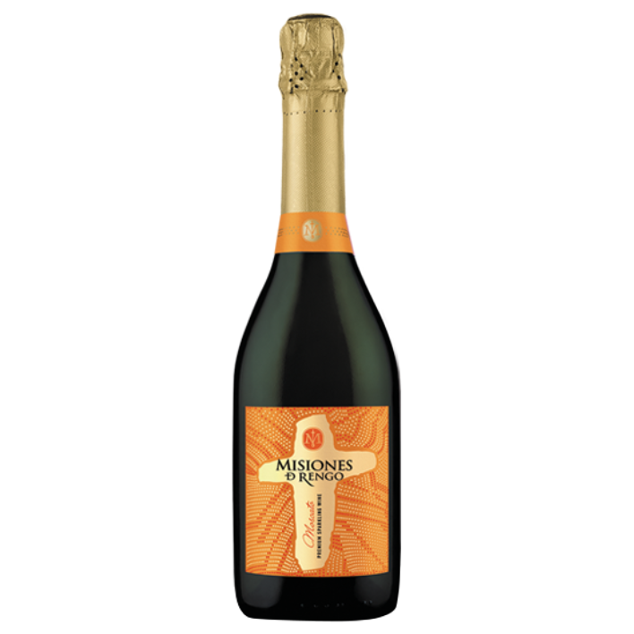 ESPUMANTE CHARDONNAY MISIONES DE RENGO BOTELLA VIDRIO 750 CC MOSCATO 12.5° - 1