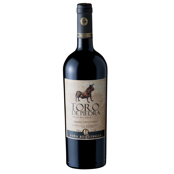 VINO TINTO MERLOT TORO DE PIEDRA BOTELLA VIDRIO 750 CC GRAN RESERVA 14.5° - 1