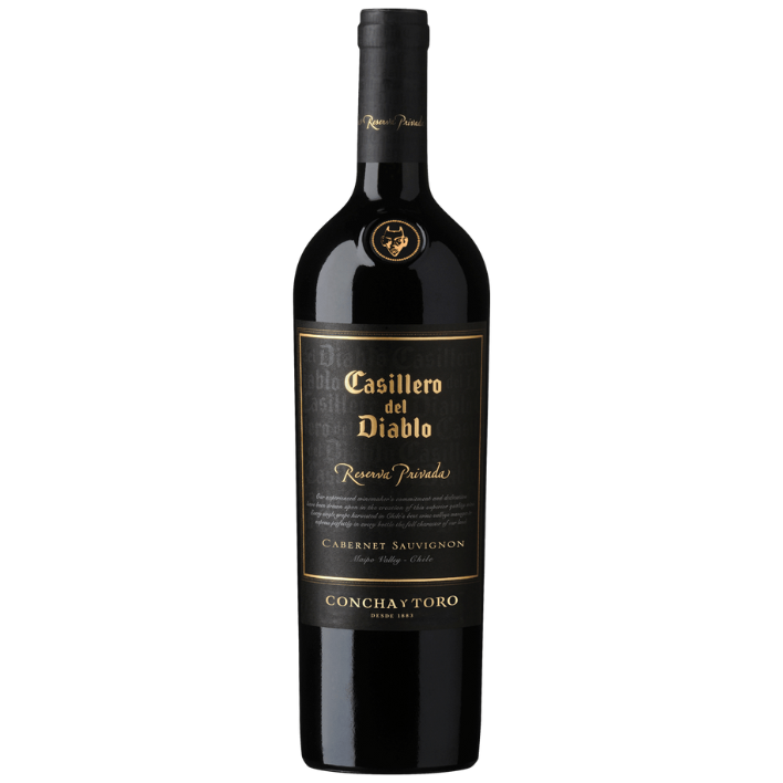 VINO TINTO CABERNET SAUVIGNON CASILLERO DEL DIABLO BOTELLA VIDRIO 750 CC RESERVA PRIVADA C.S - 1