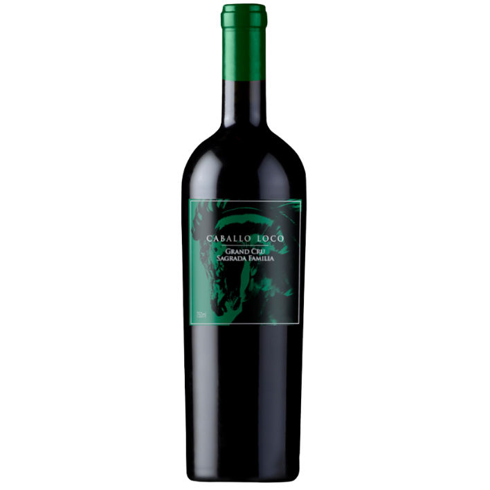 VINO TINTO CARMENERE VALDIVIESO BOTELLA VIDRIO 750 CC CABALLO LOCO GRAN CRU SAGRADA FAMILIA 13.5° - 1