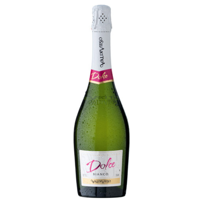 ESPUMANTE CHARDONNAY VALDIVIESO BOTELLA VIDRIO 750 CC DOLCE BIANCO 9.5° - 1