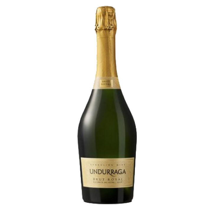 ESPUMANTE CHARDONNAY UNDURRAGA BOTELLA VIDRIO 750 CC BRUT ROYAL 12.5° - 1