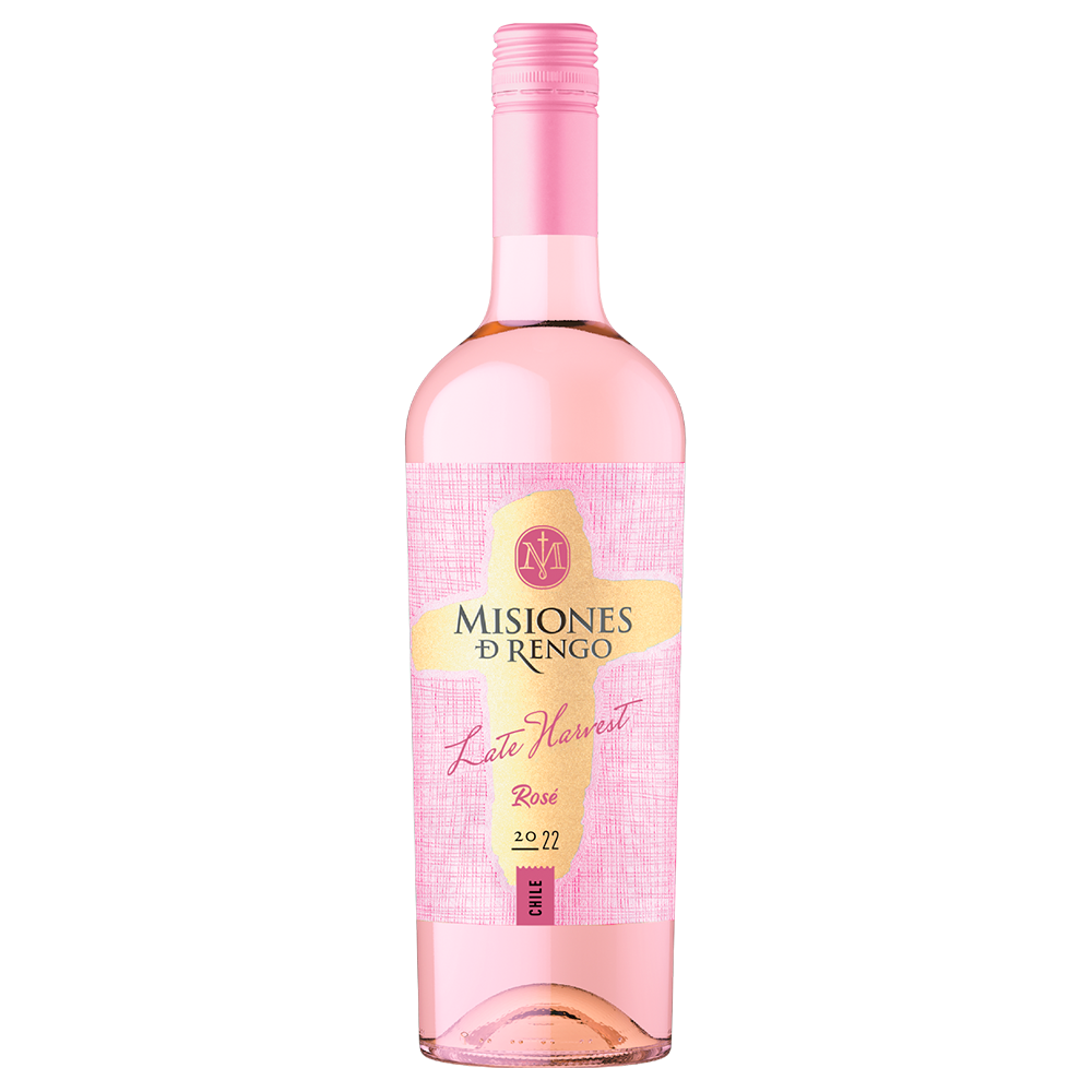 VINO ROSÉ LATE HARVEST SAUVIGNON BLANC MISIONES DE RENGO BOTELLA VIDRIO 750 CC 12° - 1
