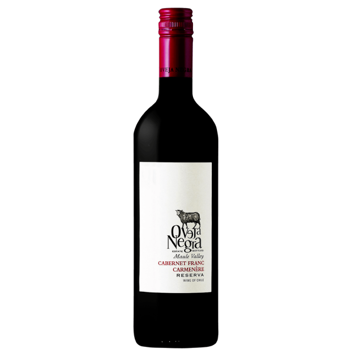 VINO OVEJA NEGRA RESERVA CABERNET FRANC CARMENERE 13° 750CC - 1