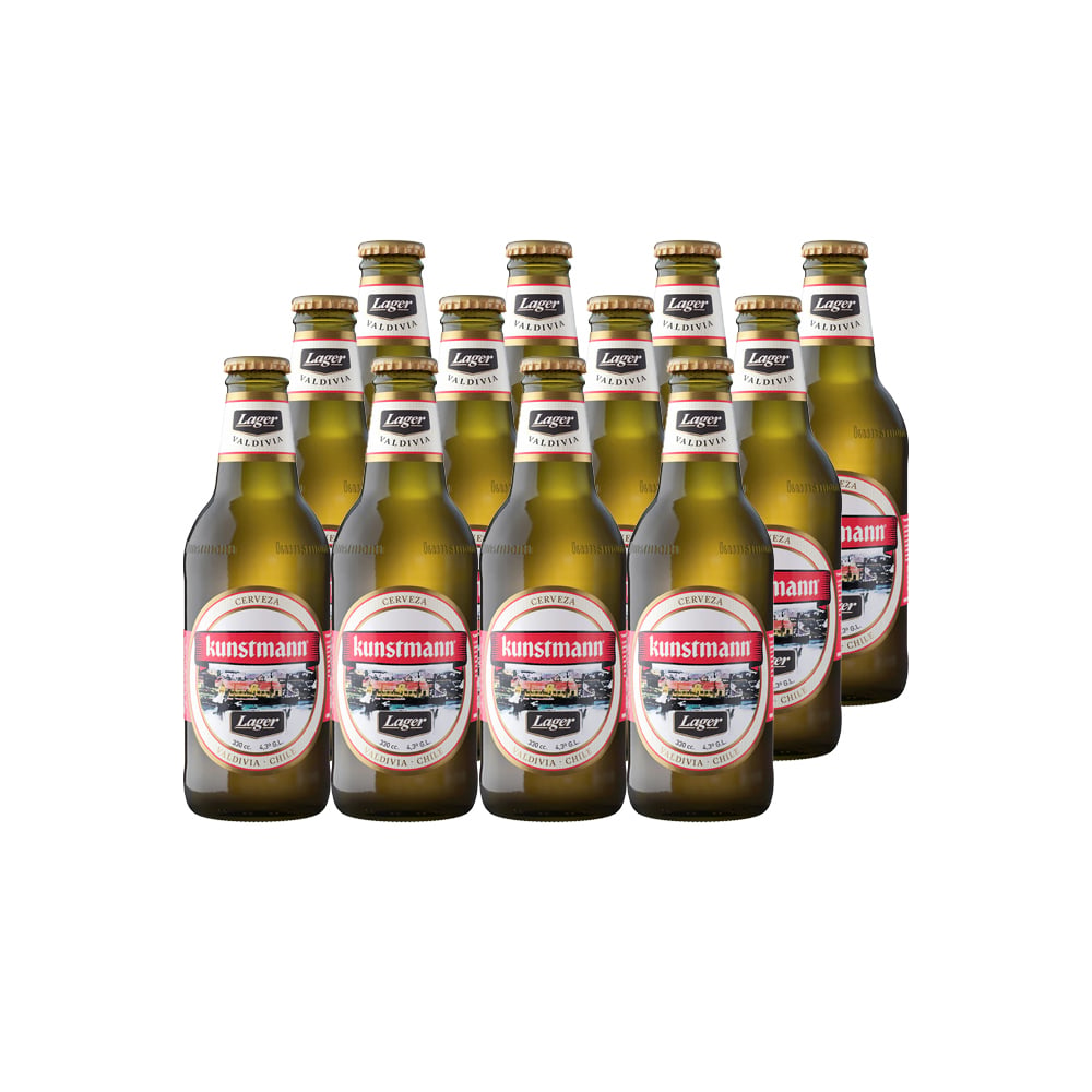 12X CERVEZA KUNSTMANN LAGER 330CC - 1