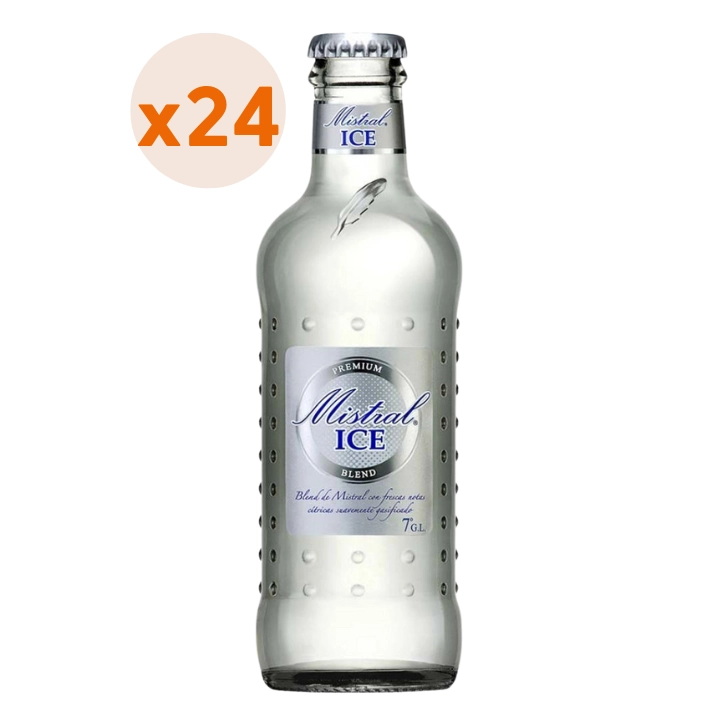 24X MISTRAL ICE BLEND BOTELLIN 7° 275CC - 1