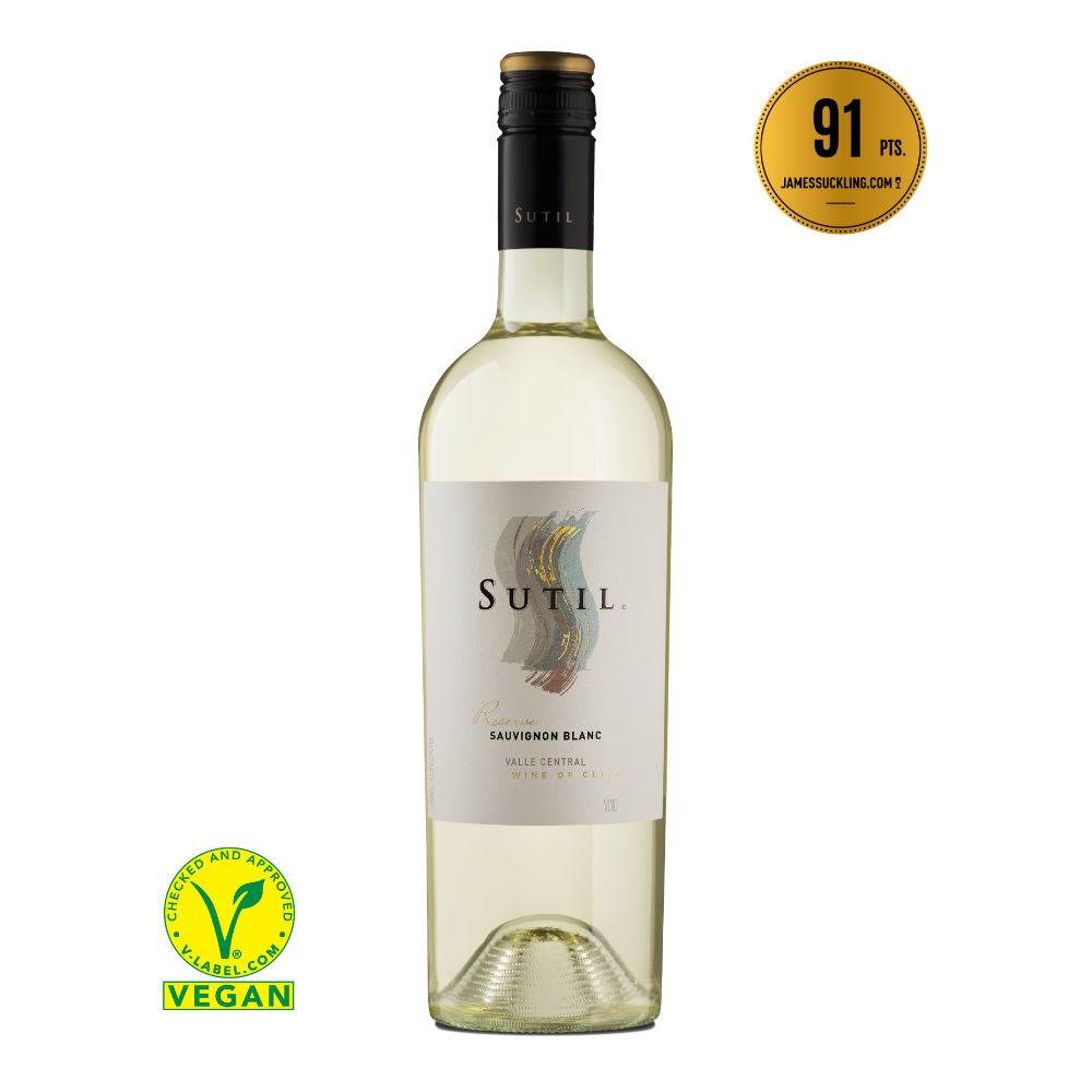 VINO SUTIL RESERVA SAUVIGNON BLANC 14° 750CC - 1