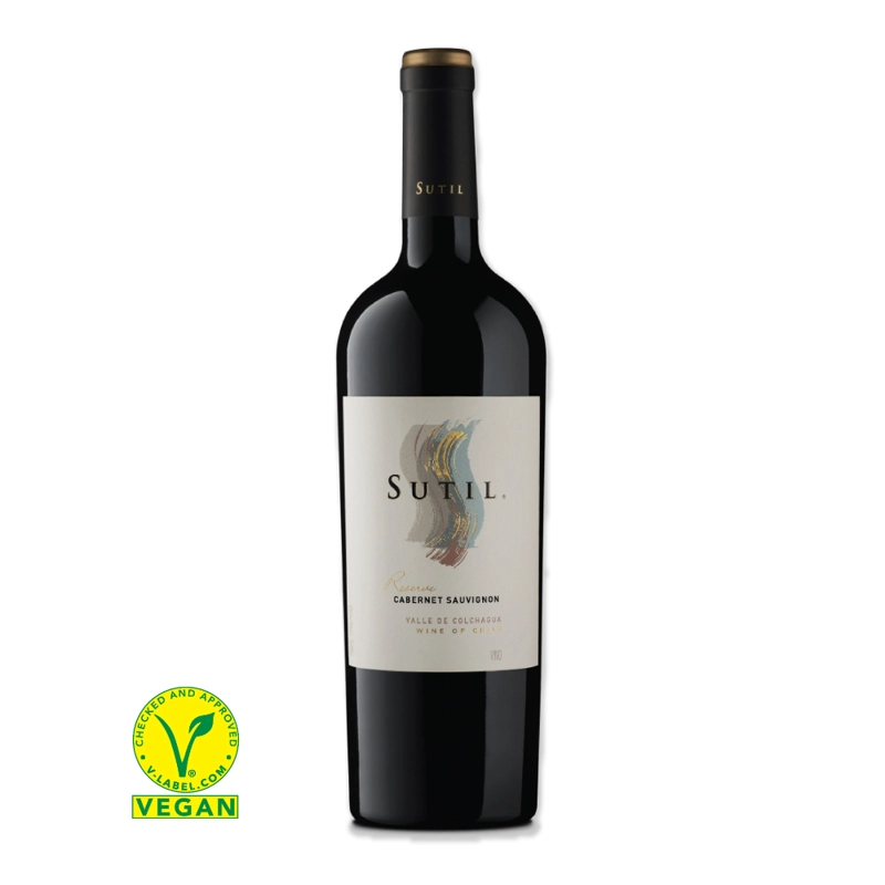 VINO SUTIL RESERVA CABERNET SAUVIGNON 14° 750CC - 1