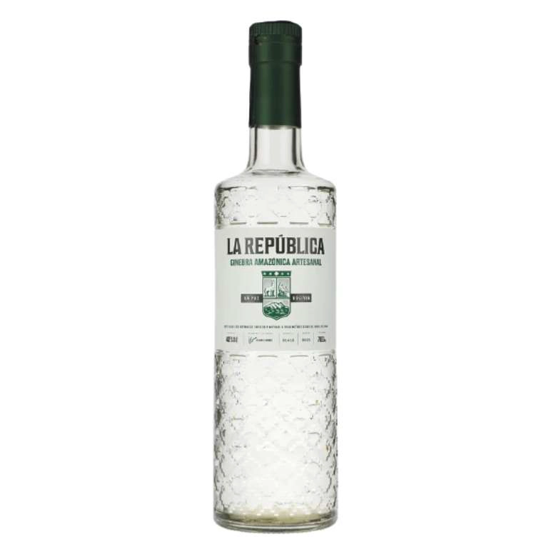 GIN LA REPUBLICA BOTELLA VIDRIO 700 CC AMAZONICA 42° - 3