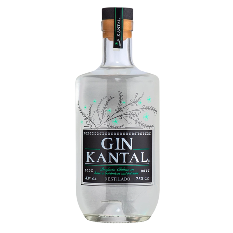 GIN KANTAL BOTELLA VIDRIO 750 CC 43º - 1