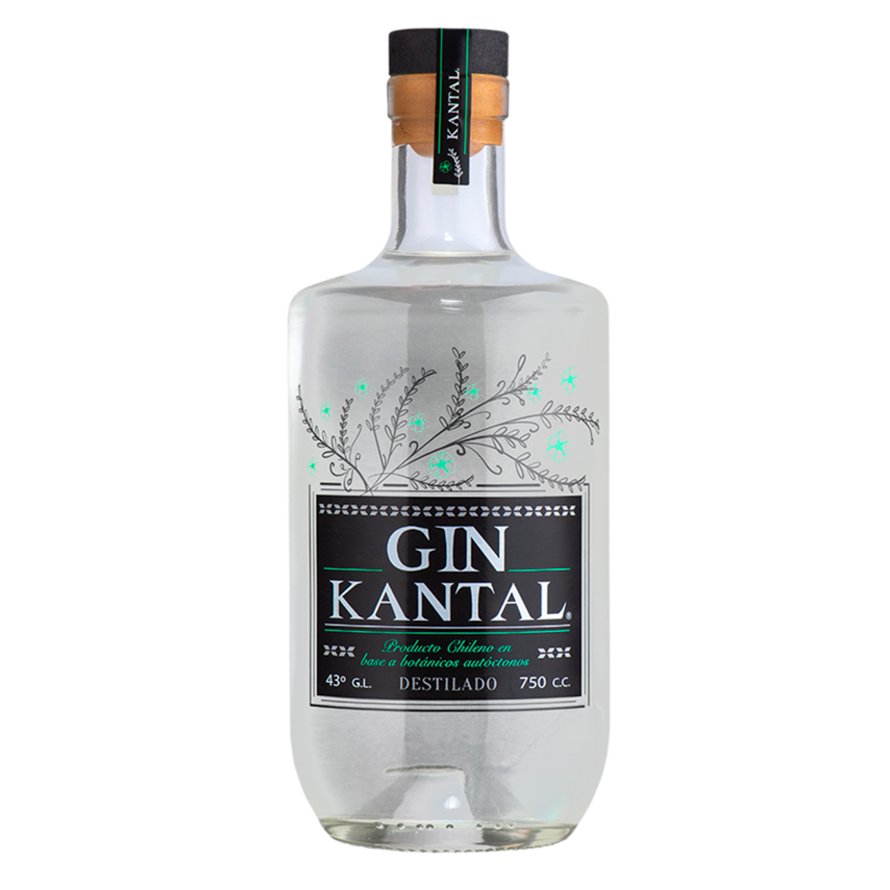 GIN KANTAL BOTELLA VIDRIO 750 CC 43º - 1