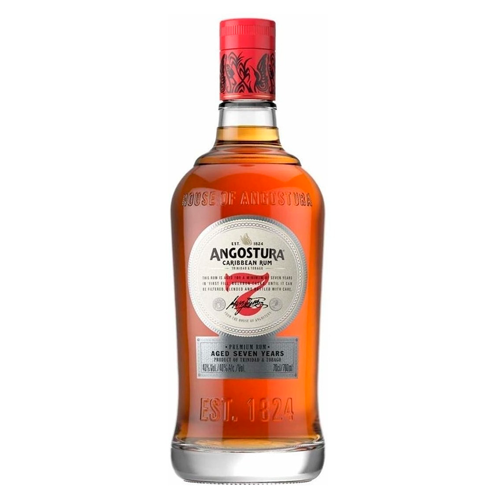 RON ANGOSTURA BOTELLA VIDRIO 750 CC 7 AÑOS 40° - 3
