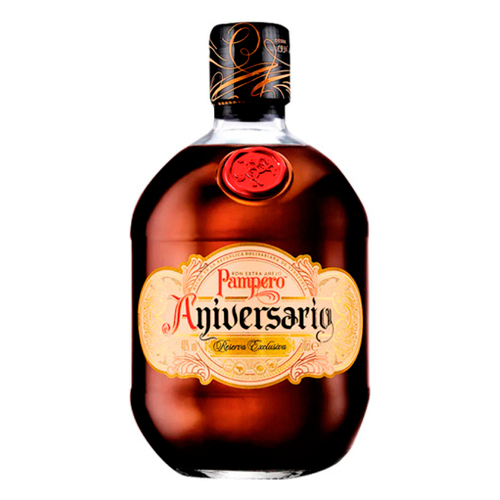 RON PAMPERO BOTELLA VIDRIO 700 ML ANIVERSARIO EXTRA AÑEJO - 1