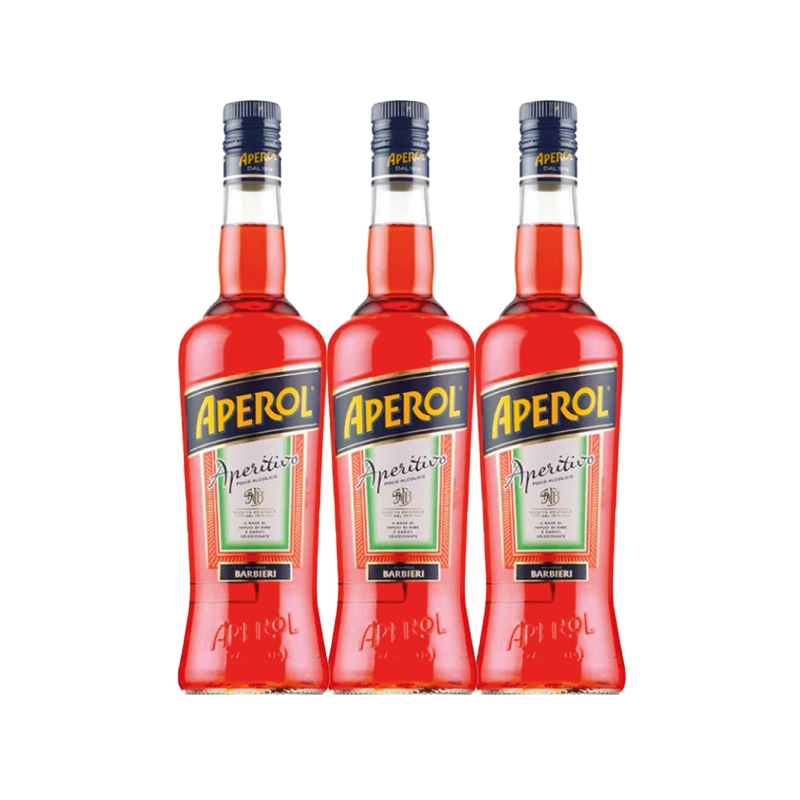 LICOR APEROL BOTELLA VIDRIO 750 CC 3 UN APERITIVO SPRITZ 11° - 1